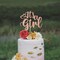 It’s a Girl Cake Topper,Sweet Baby Girl Decorations,Baby Shower/Gender Reveal Party Decorations,Baby Girls 1st Birthday Party Decoration Supplies Rose Gold Glitter